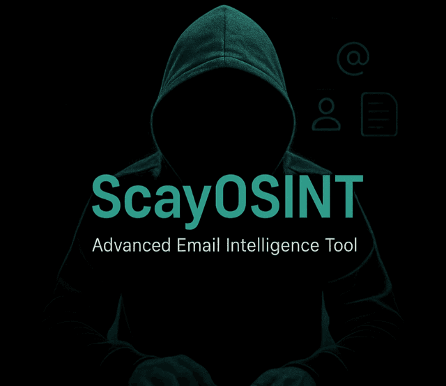 ScayOSINT — Advanced Email Intelligence Tool