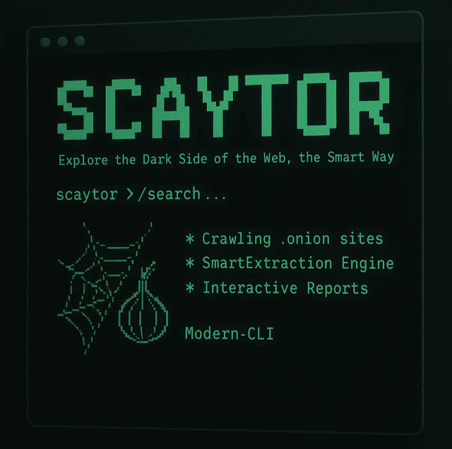 ScayTor — Explore the Dark Side of the Web, the Smart Way